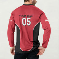 Custom Austria Football 2026 Button Sweatshirt Go Das Team