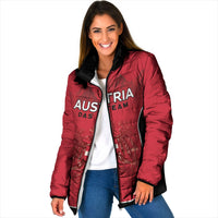Custom Austria Football 2026 Padded Jacket Go Das Team
