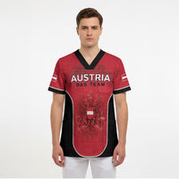 Custom Austria Football 2026 Scrub Top Go Das Team