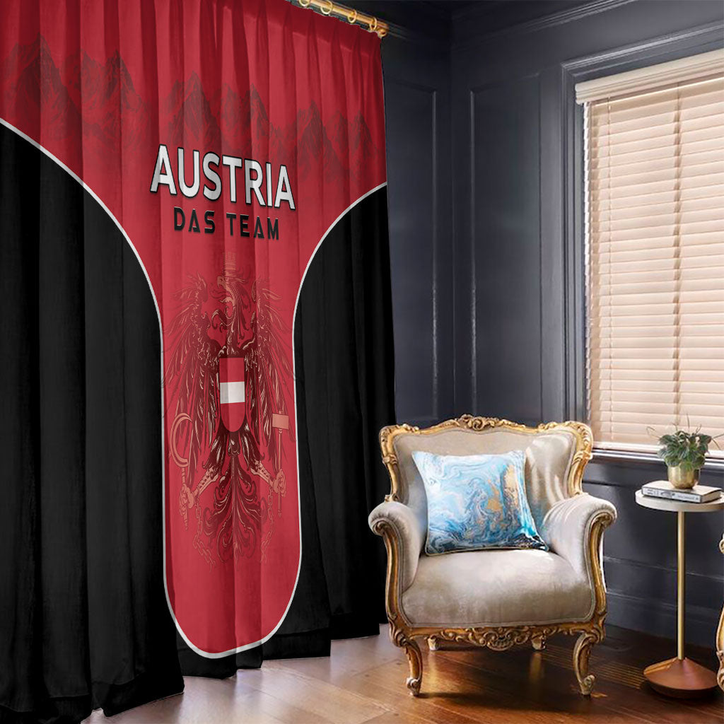 Austria Football 2026 Window Curtain Go Das Team
