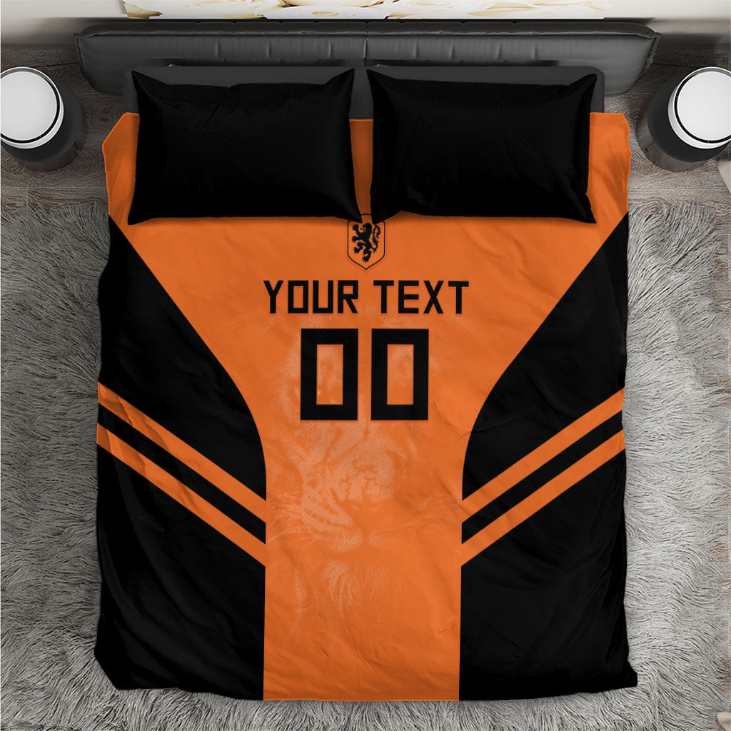 Custom Netherlands Football 2026 Bedding Set Oranje Lion Special Style