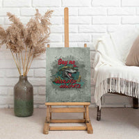 Say No To Alligator Auschwitz Canvas Wall Art - Wonder Print Shop