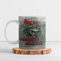 Say No To Alligator Auschwitz Ceramic Mug - Wonder Print Shop