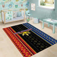 Philippines Filipinos Area Rug Igorot Tribal Inspiration Pattern Style