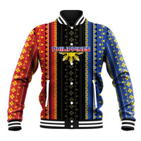 Personalised Philippines Filipinos Baseball Jacket Igorot Tribal Inspiration Pattern Style