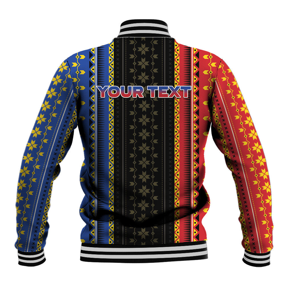 Personalised Philippines Filipinos Baseball Jacket Igorot Tribal Inspiration Pattern Style