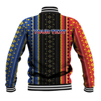 Personalised Philippines Filipinos Baseball Jacket Igorot Tribal Inspiration Pattern Style