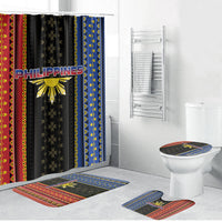 Philippines Filipinos Bathroom Set Igorot Tribal Inspiration Pattern Style