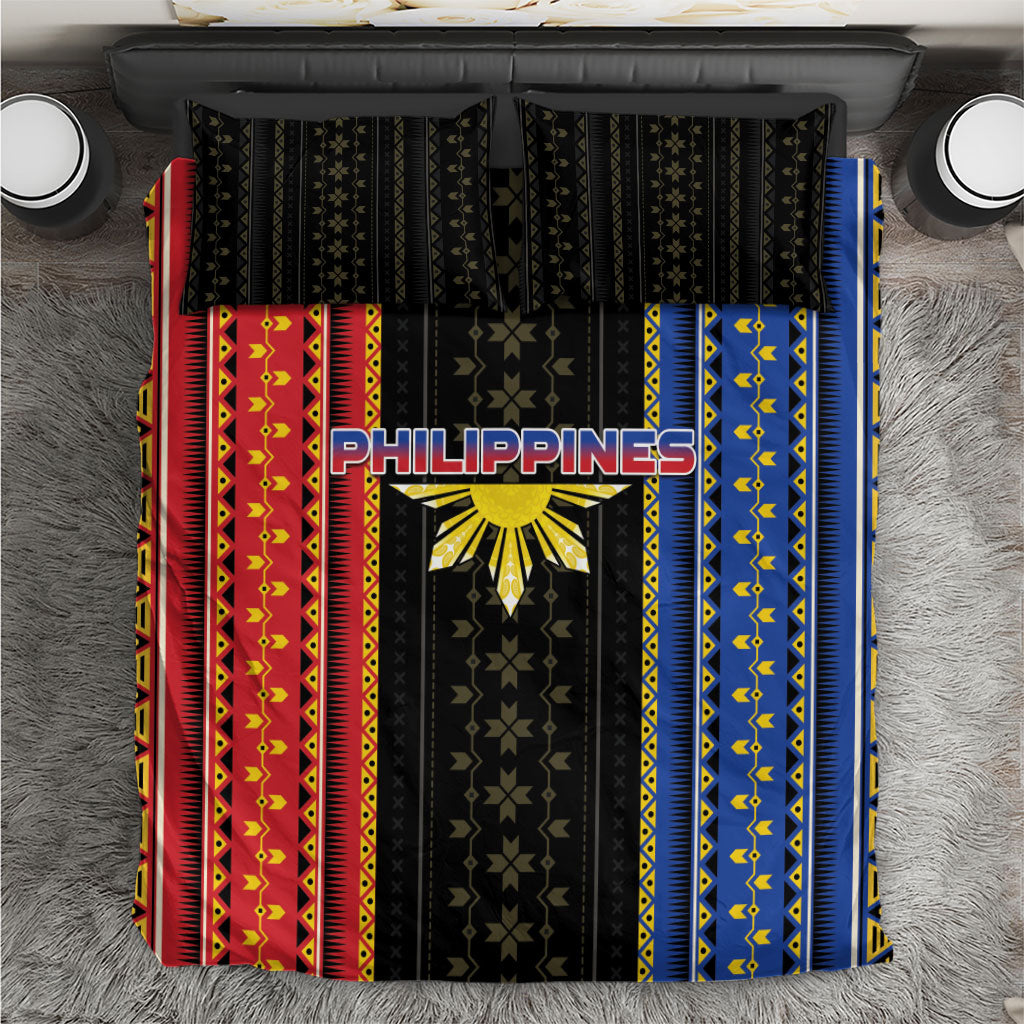 Philippines Filipinos Bedding Set Igorot Tribal Inspiration Pattern Style