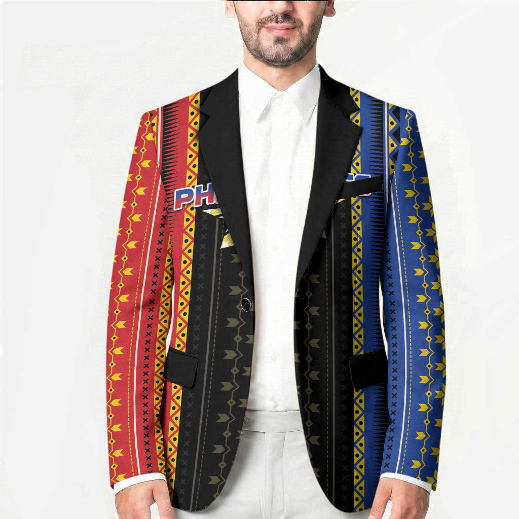Personalised Philippines Filipinos Blazer Igorot Tribal Inspiration Pattern Style