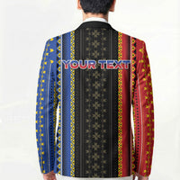 Personalised Philippines Filipinos Blazer Igorot Tribal Inspiration Pattern Style