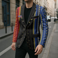 Personalised Philippines Filipinos Blazer Igorot Tribal Inspiration Pattern Style