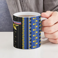 Philippines Filipinos Ceramic Mug Igorot Tribal Inspiration Pattern Style