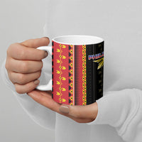 Philippines Filipinos Ceramic Mug Igorot Tribal Inspiration Pattern Style