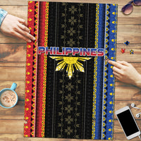 Philippines Filipinos Puzzle Igorot Tribal Inspiration Pattern Style