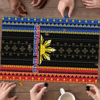 Philippines Filipinos Puzzle Igorot Tribal Inspiration Pattern Style