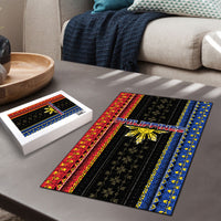 Philippines Filipinos Puzzle Igorot Tribal Inspiration Pattern Style