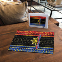Philippines Filipinos Puzzle Igorot Tribal Inspiration Pattern Style