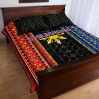 Philippines Filipinos Quilt Bed Set Igorot Tribal Inspiration Pattern Style