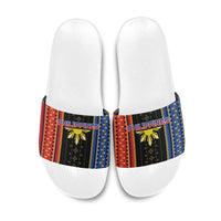 Philippines Filipinos Slide Sandals Igorot Tribal Inspiration Pattern Style