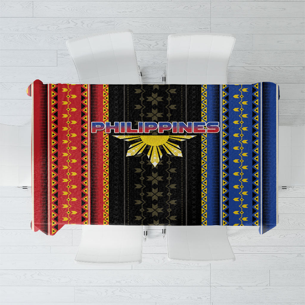 Philippines Filipinos Tablecloth Igorot Tribal Inspiration Pattern Style