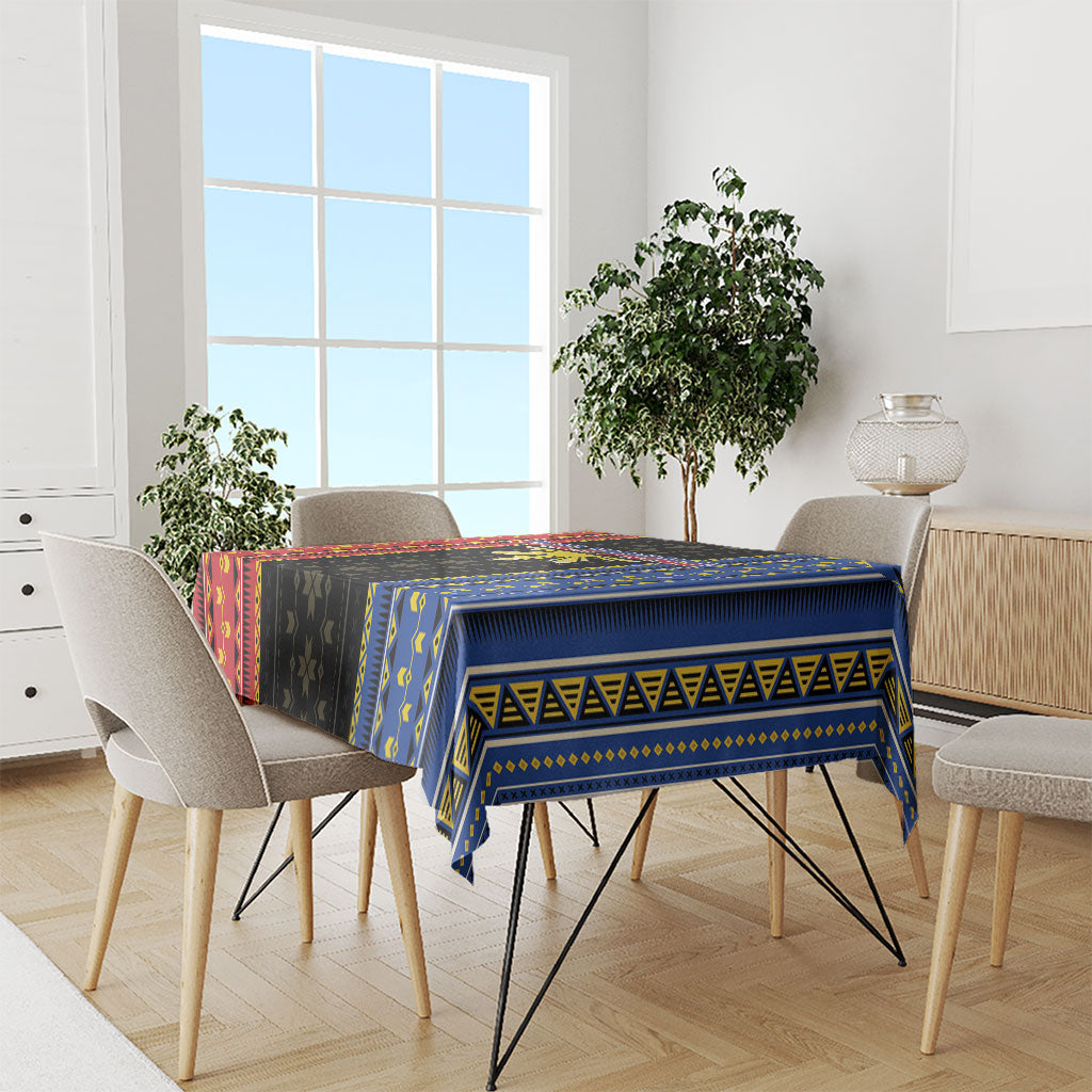 Philippines Filipinos Tablecloth Igorot Tribal Inspiration Pattern Style