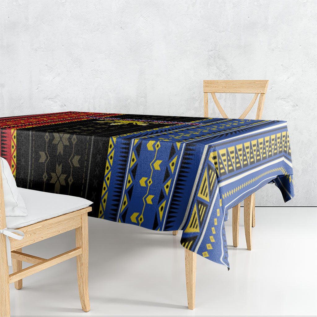 Philippines Filipinos Tablecloth Igorot Tribal Inspiration Pattern Style