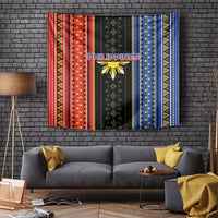 Philippines Filipinos Tapestry Igorot Tribal Inspiration Pattern Style