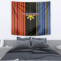 Philippines Filipinos Tapestry Igorot Tribal Inspiration Pattern Style