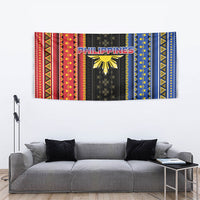 Philippines Filipinos Tapestry Igorot Tribal Inspiration Pattern Style