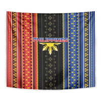 Philippines Filipinos Tapestry Igorot Tribal Inspiration Pattern Style