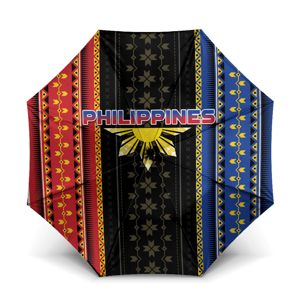 Philippines Filipinos Umbrella Igorot Tribal Inspiration Pattern Style