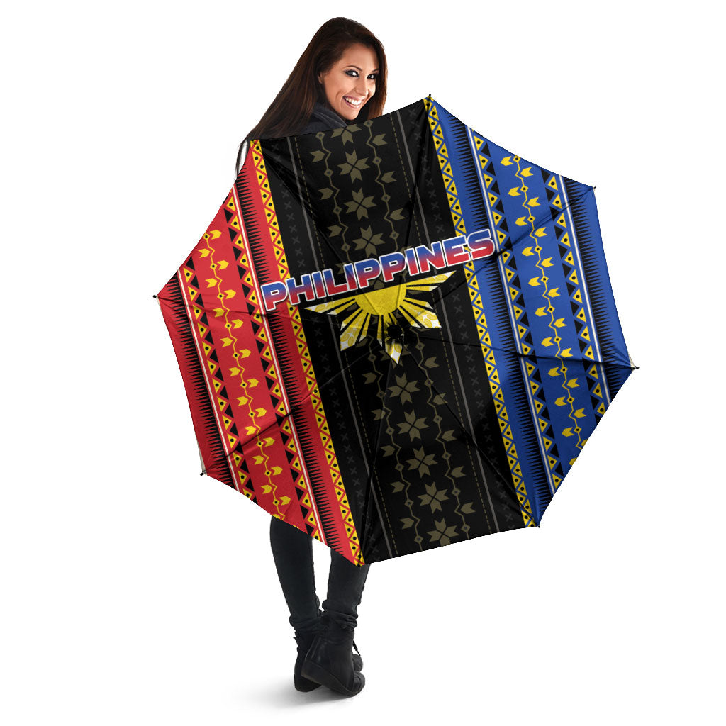 Philippines Filipinos Umbrella Igorot Tribal Inspiration Pattern Style
