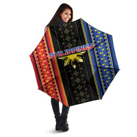 Philippines Filipinos Umbrella Igorot Tribal Inspiration Pattern Style