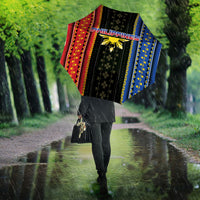 Philippines Filipinos Umbrella Igorot Tribal Inspiration Pattern Style
