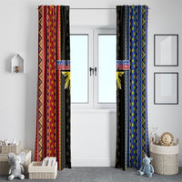 Philippines Filipinos Window Curtain Igorot Tribal Inspiration Pattern Style