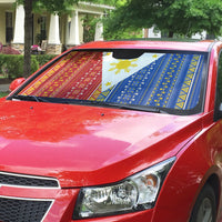Philippines Sun Auto Sun Shade Igorot Tribal Inspiration