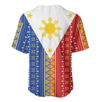 Philippines Sun Baseball Jersey Igorot Tribal Inspiration