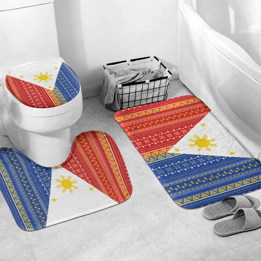 Philippines Sun Bathroom Set Igorot Tribal Inspiration