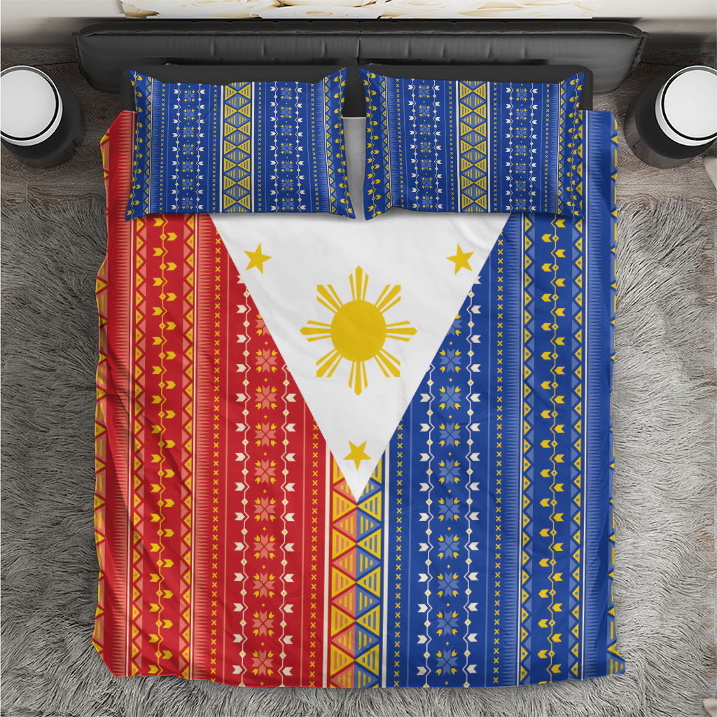 Philippines Sun Bedding Set Igorot Tribal Inspiration