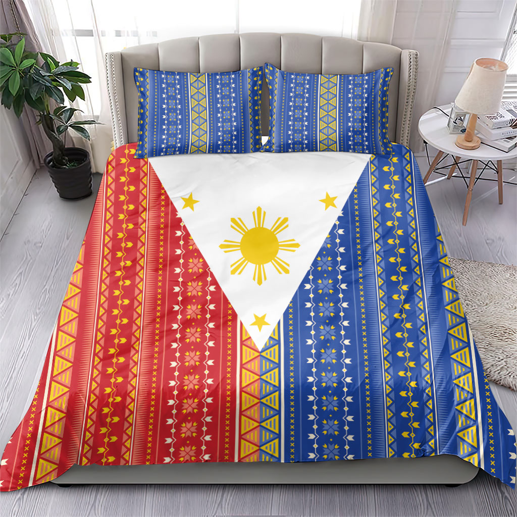 Philippines Sun Bedding Set Igorot Tribal Inspiration