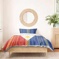 Philippines Sun Bedding Set Igorot Tribal Inspiration