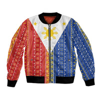 Philippines Sun Bomber Jacket Igorot Tribal Inspiration