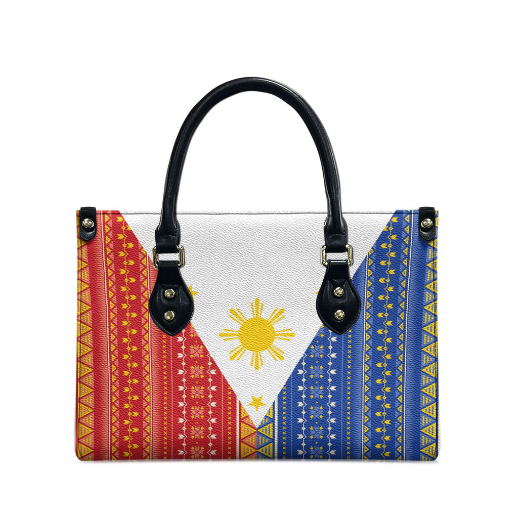 Philippines Sun Leather Bag Igorot Tribal Inspiration