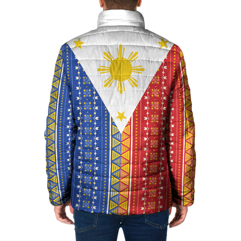 Philippines Sun Padded Jacket Igorot Tribal Inspiration