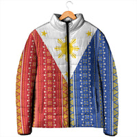Philippines Sun Padded Jacket Igorot Tribal Inspiration