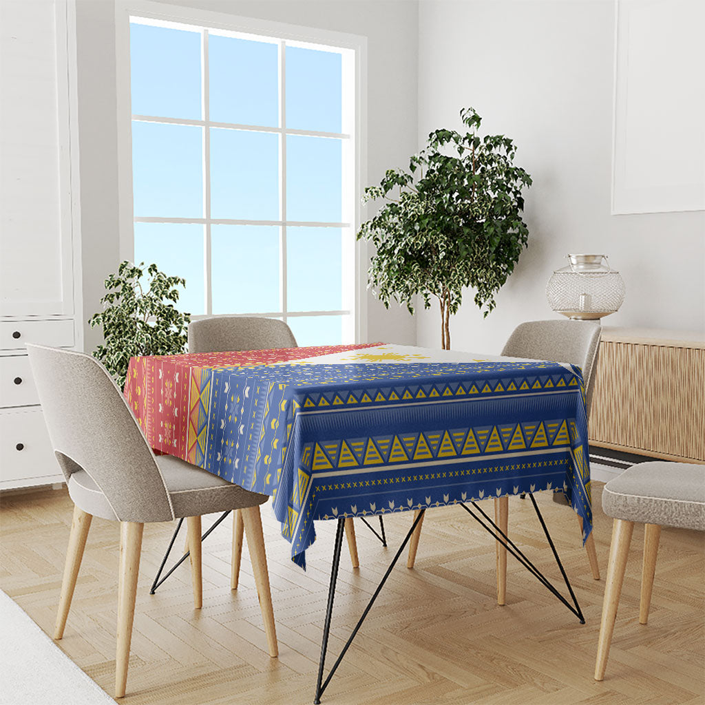 Philippines Sun Tablecloth Igorot Tribal Inspiration