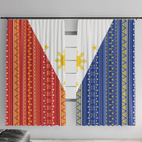 Philippines Sun Window Curtain Igorot Tribal Inspiration