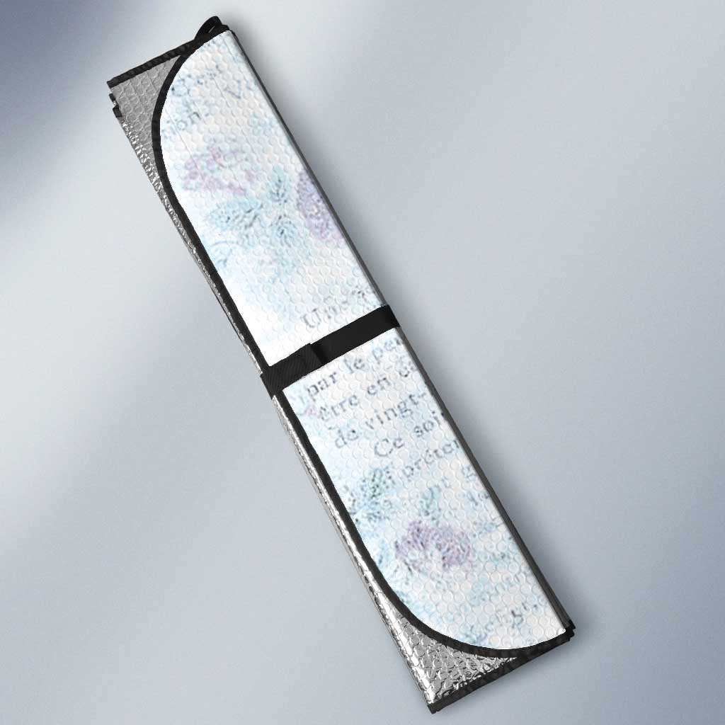 Mental Health Auto Sun Shade Healing Is Not Linear - Wonder Print Shop