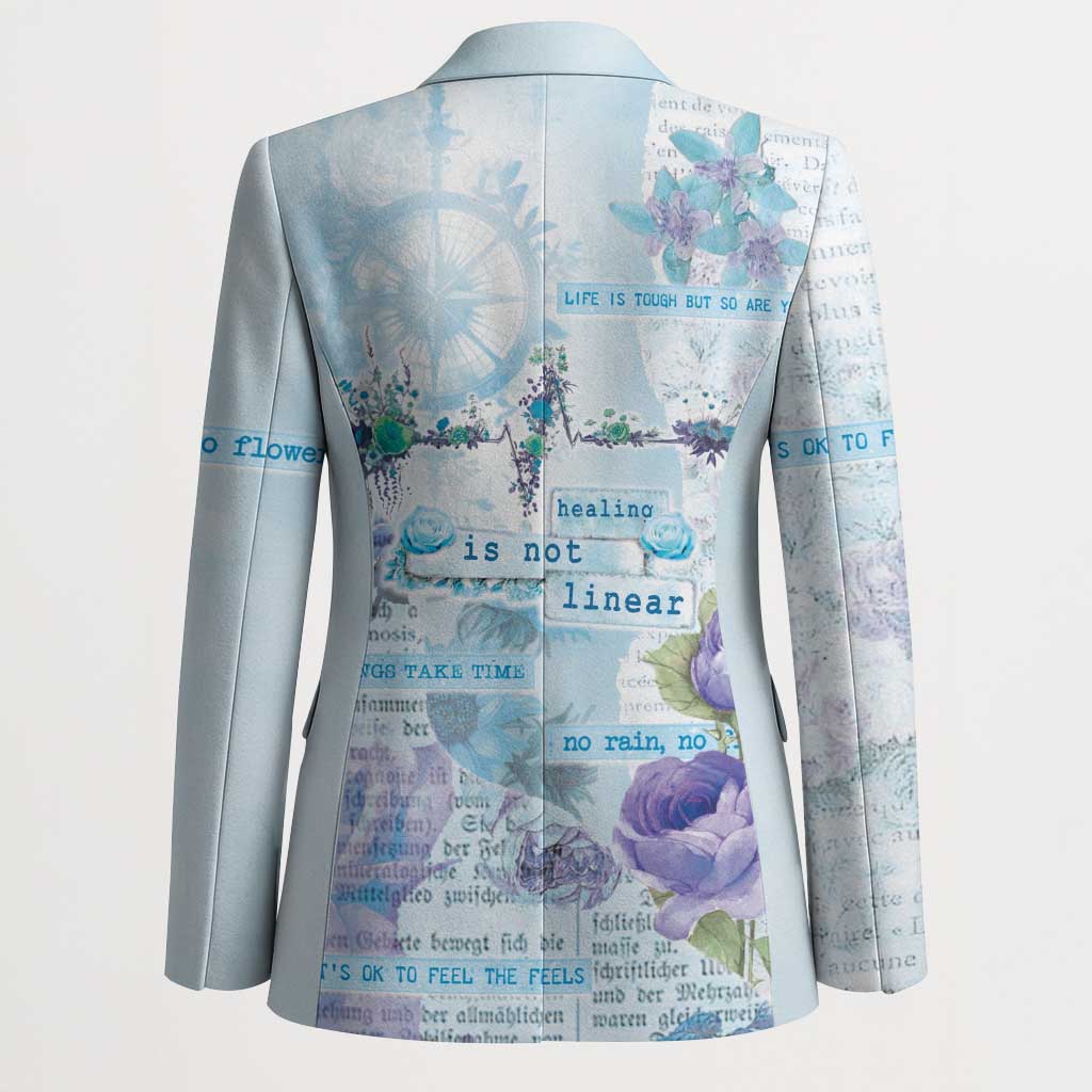 Mental Health Blazer Healing Is Not Linear - Wonder Print Shop